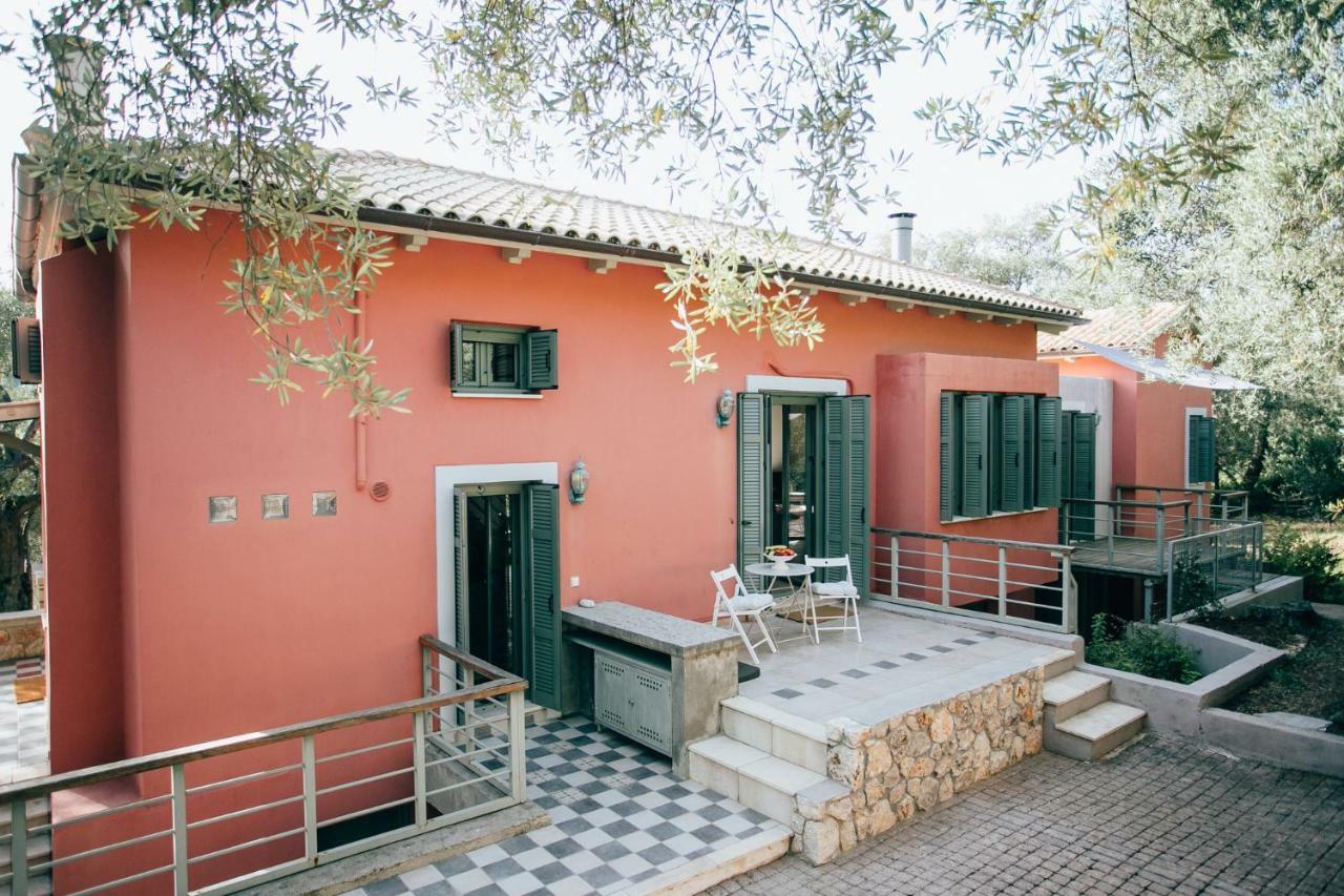 Vila La Casa Rossa Áyios Nikítas Exteriér fotografie